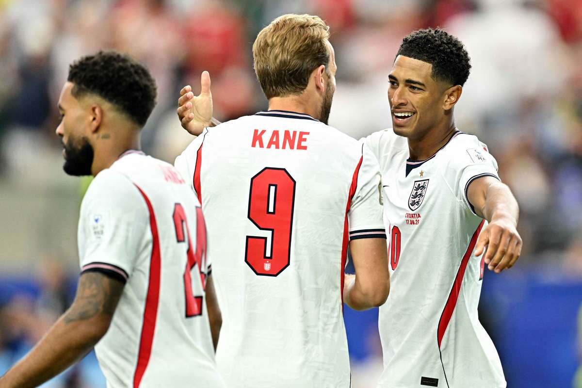 Inglaterra tem grande atuação ofensiva e 7 jogadores acima de 7; confira as notas