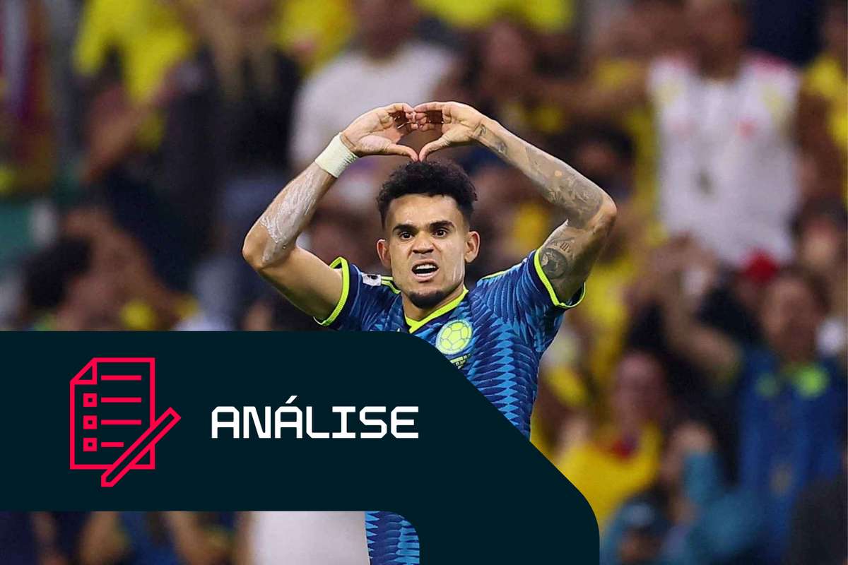 Luis Díaz estreia-se no Mundial com golo e assistência: o que mais revela a nota de 8,9?