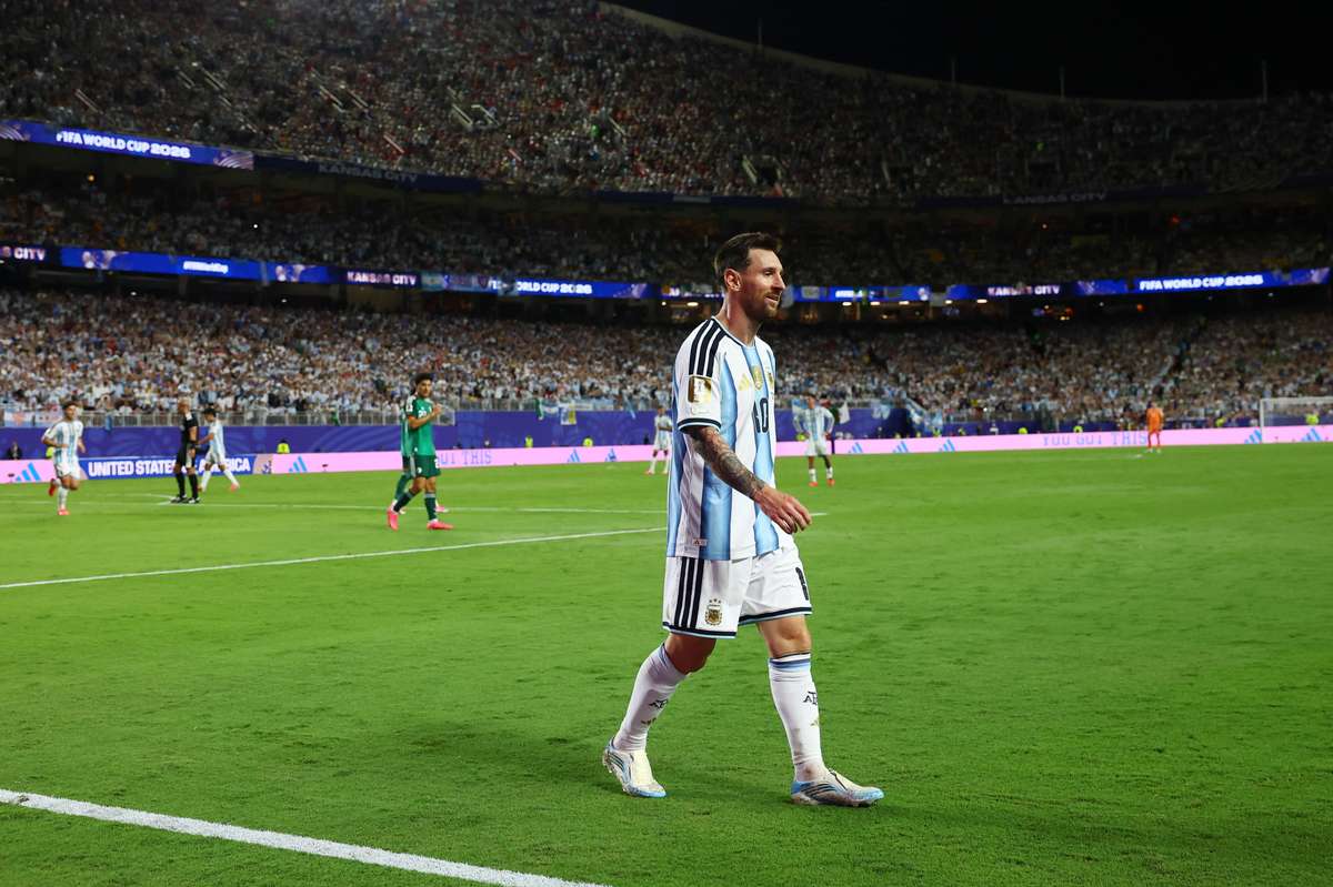 Tränen beim WM-Rekord: Messi sorgt sich um seinen Vater Jorge