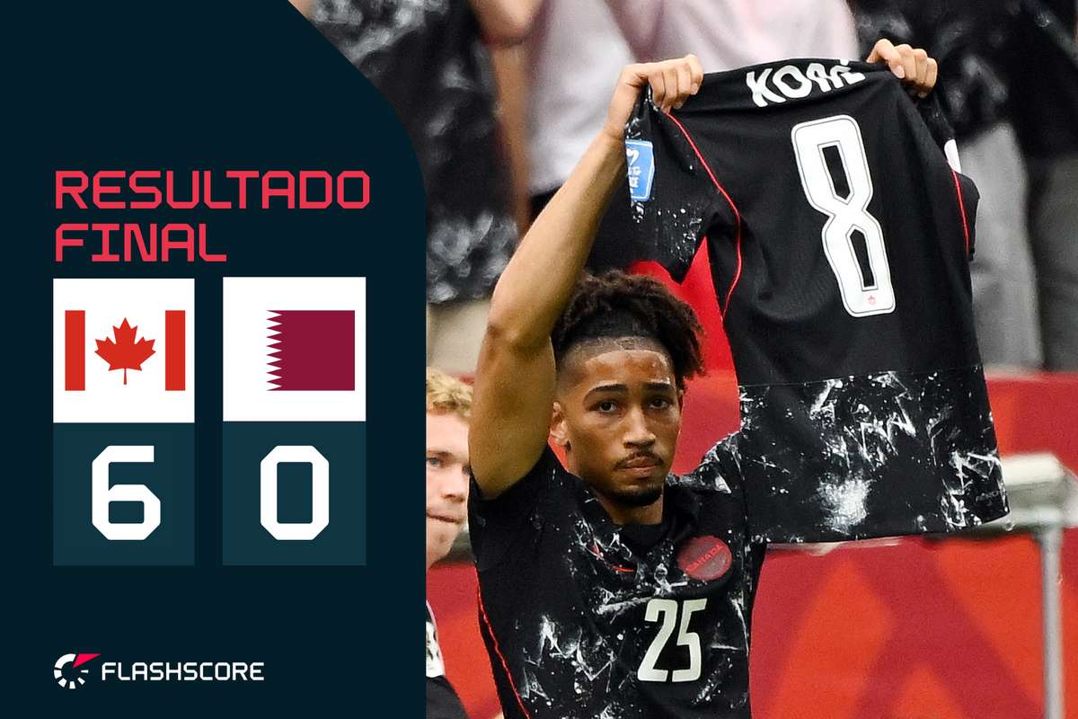 Mundial-2026: Canadá celebra primeiro triunfo com goleada ao Catar em noite assombrada