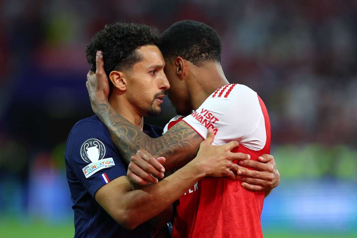 Gabriel lobt Marquinhos für Geste nach CL-Finale: "Sein Fan als Mensch und Spieler"