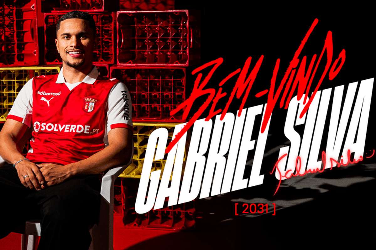 Oficial: Gabriel Silva (ex-Santa Clara) é reforço do SC Braga até 2031