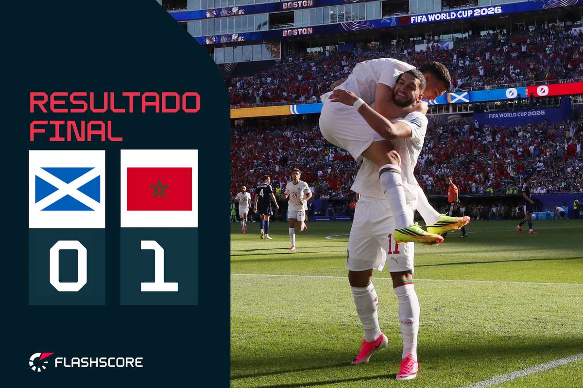 Mundial-2026: Saibari foi madrugador e deu triunfo a Marrocos diante da Escócia