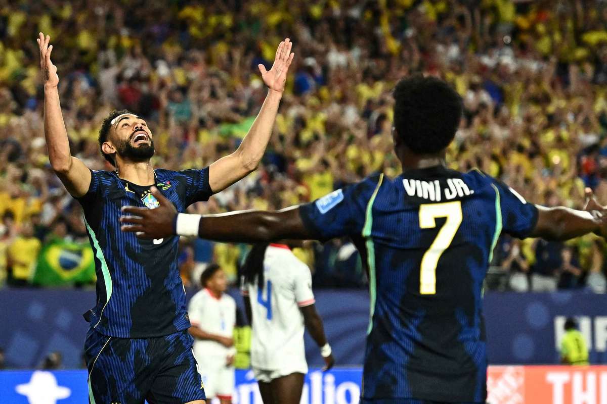 Matheus Cunha e Vini Jr. comandam Brasil e são únicos acima de 8; confira as notas