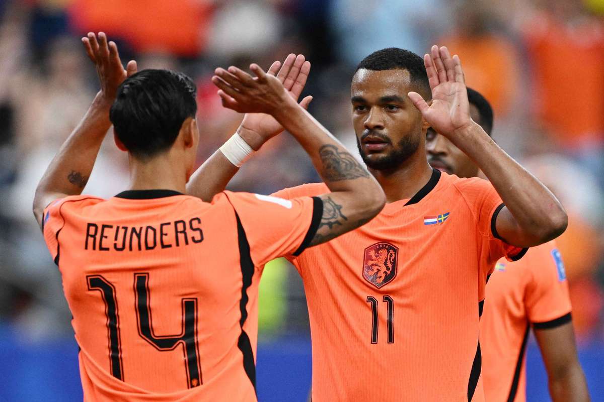 Número do Jogo: Cinco golos em sete remates à baliza na goleada dos Países Baixos