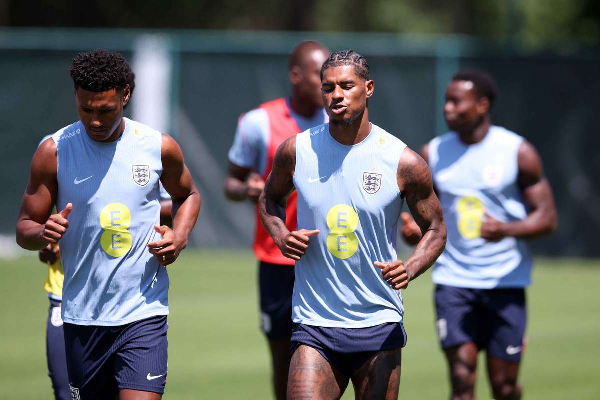 Mundial-2026: Inglaterra reforçada com regressos de Rashford e Rice aos treinos sem limitações