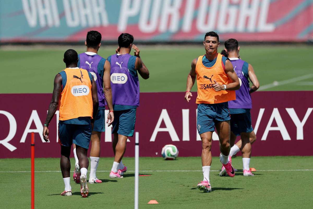 Mundial-2026: Tomás Araújo ainda limitado no treino de Portugal