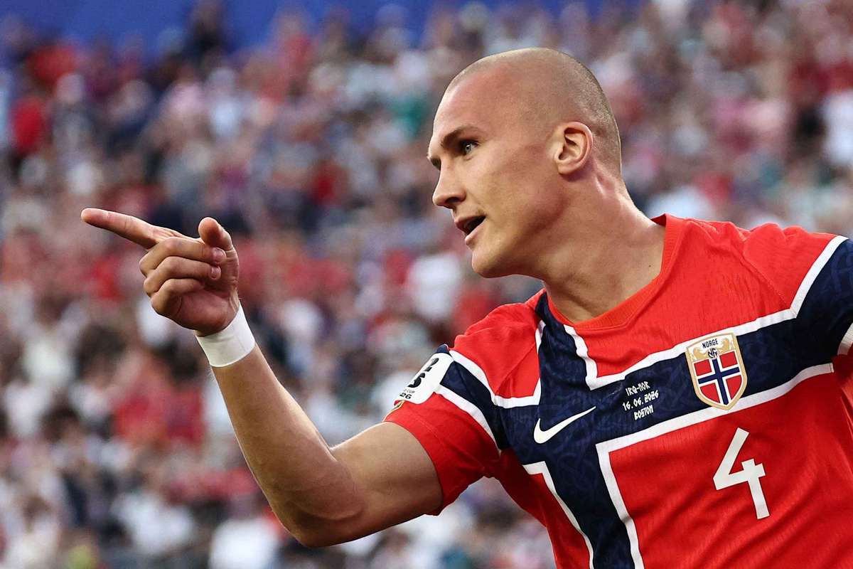 Mundial-2026: Leo Ostigard (Noruega) tornou-se pai durante a competição e acompanhou a sua mulher por FaceTime