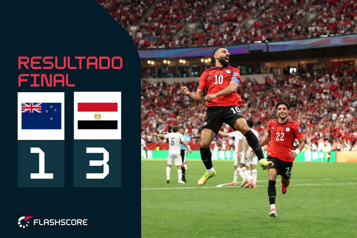 Mundial-2026: Salah lidera vitória histórica do Egito frente à Nova Zelândia