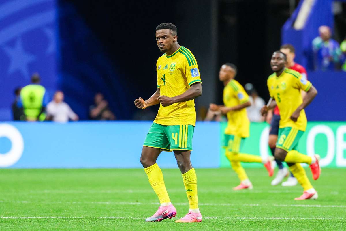 What does South Africa's path in the World Cup knockout rounds look like so far?