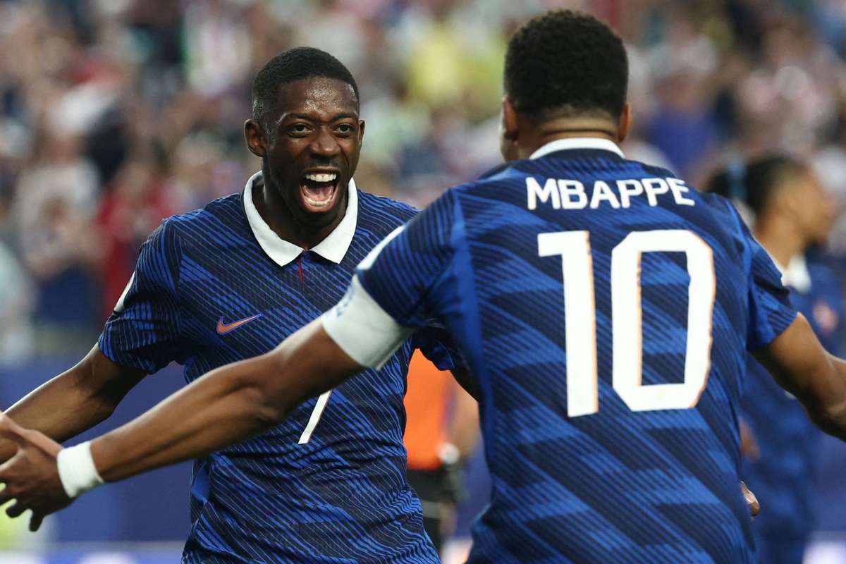 Dembélé supera Mbappé e é o melhor em França x Iraque; veja notas