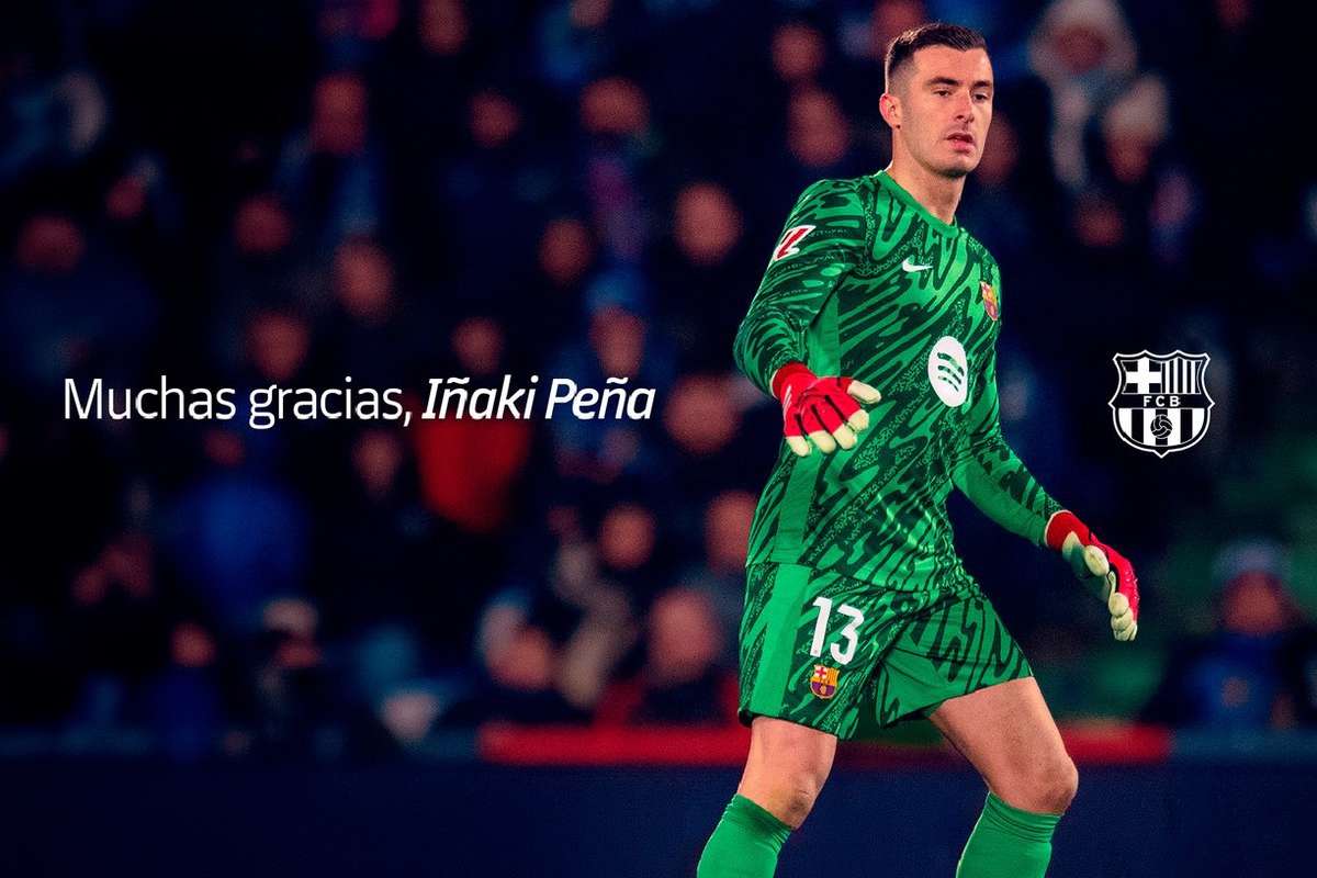 Oficial: Iñaki Peña troca o Barcelona pelo Panathinaikos