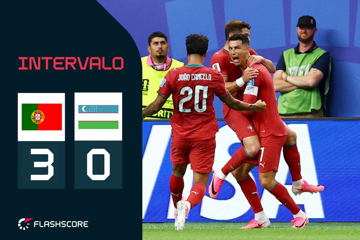 AO VIVO: Portugal vai para o balneário com o jogo na mão - veja os golos