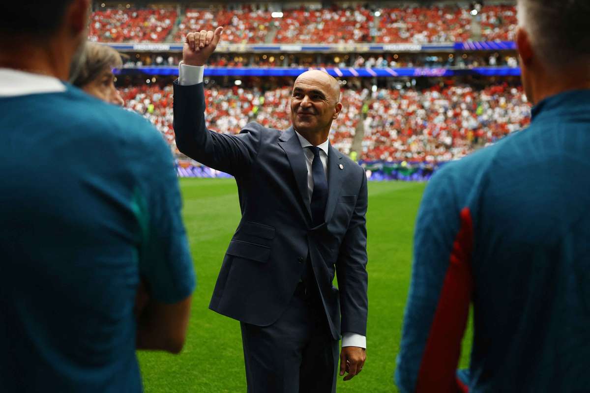 Roberto Martínez heureux de la réaction et des buts de Ronaldo : "Ce n’était qu’une question de temps"