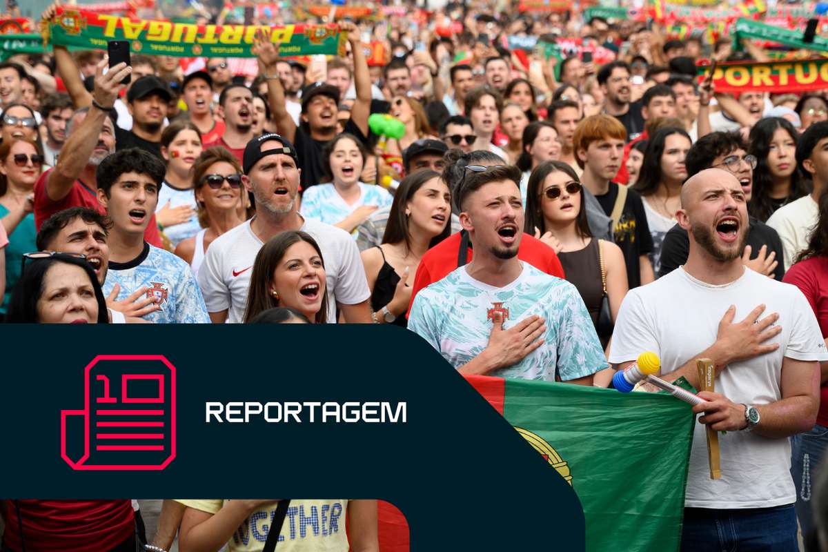 Mundial-2026: Multidão de várias nações vibra em Lisboa por Portugal e por Ronaldo