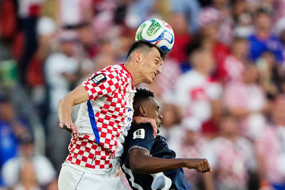 Match-winner Ante Budimir rejoices after helping keep Croatia's World Cup hopes alive