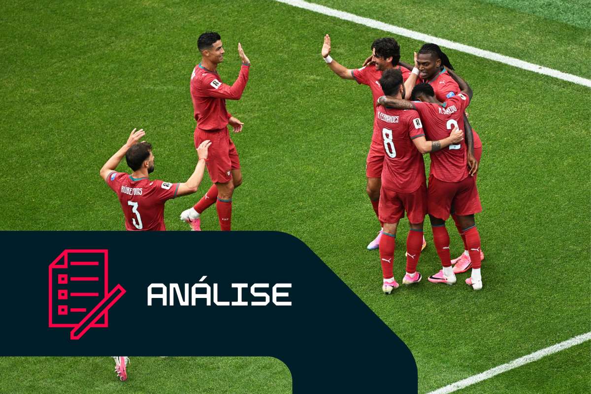 Análise: Portugal respondeu com bola, mobilidade e mais fome competitiva