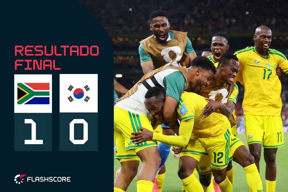 Mundial-2026: África do Sul surpreende Coreia do Sul e segue para a fase a eliminar