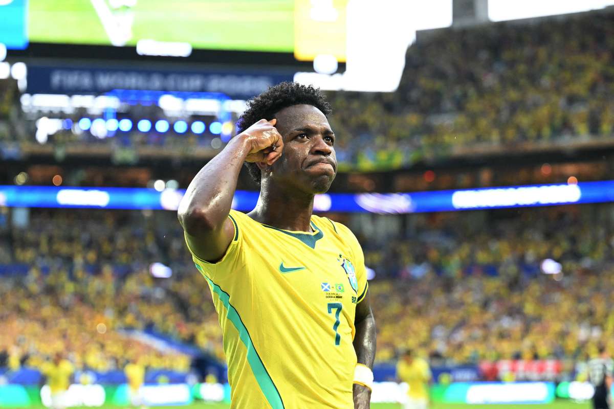 Mundial-2026: Vini chega à seleção em versão Real Madrid e entra na corrida pela Bota de Ouro