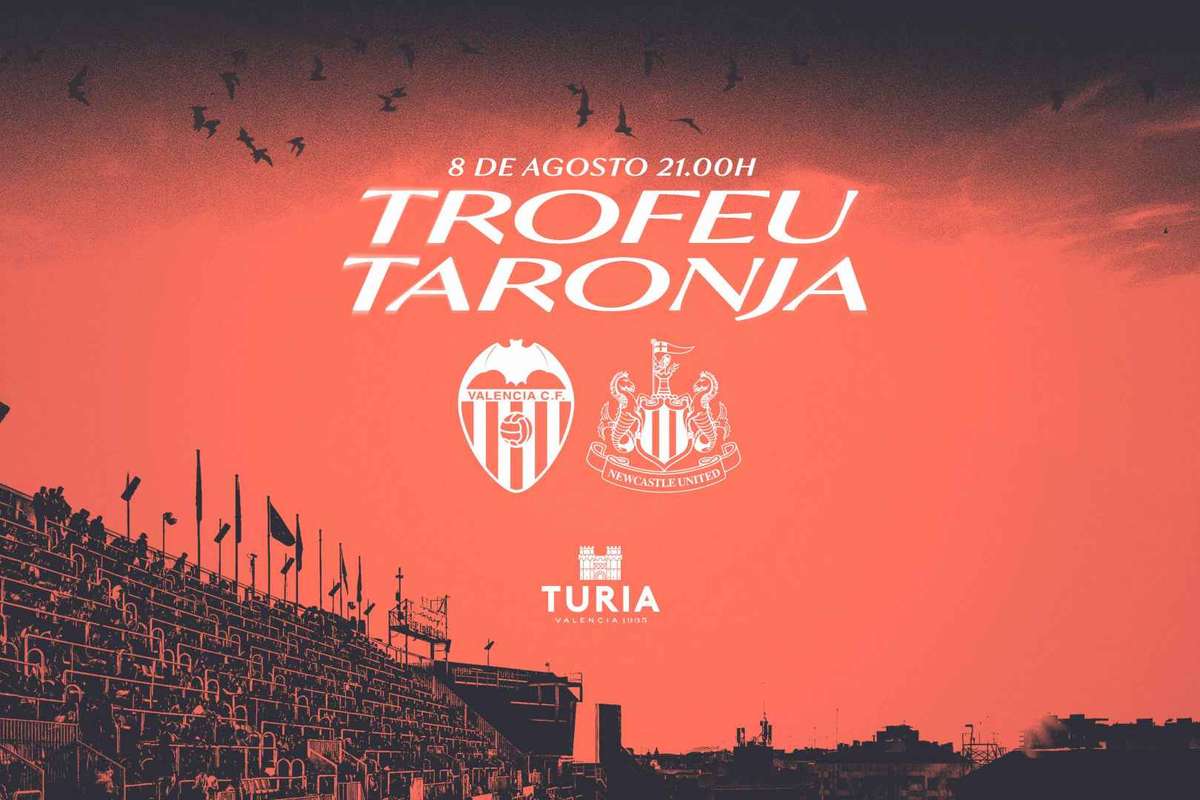 El Newcastle será el rival del Valencia en el Trofeo Naranja