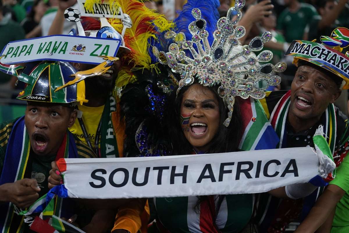 South Africans pour onto streets in pyjamas to celebrate World Cup feat
