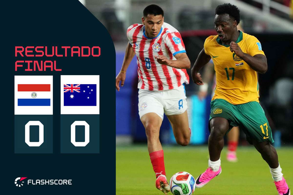 Mundial-2026: Nulo com sabor a vitória para Austrália e Paraguai