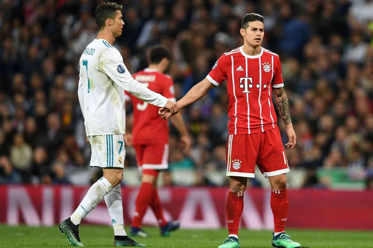 James Rodríguez vs. Cristiano Ronaldo: Das Duell der alten Kumpel um den Gruppensieg