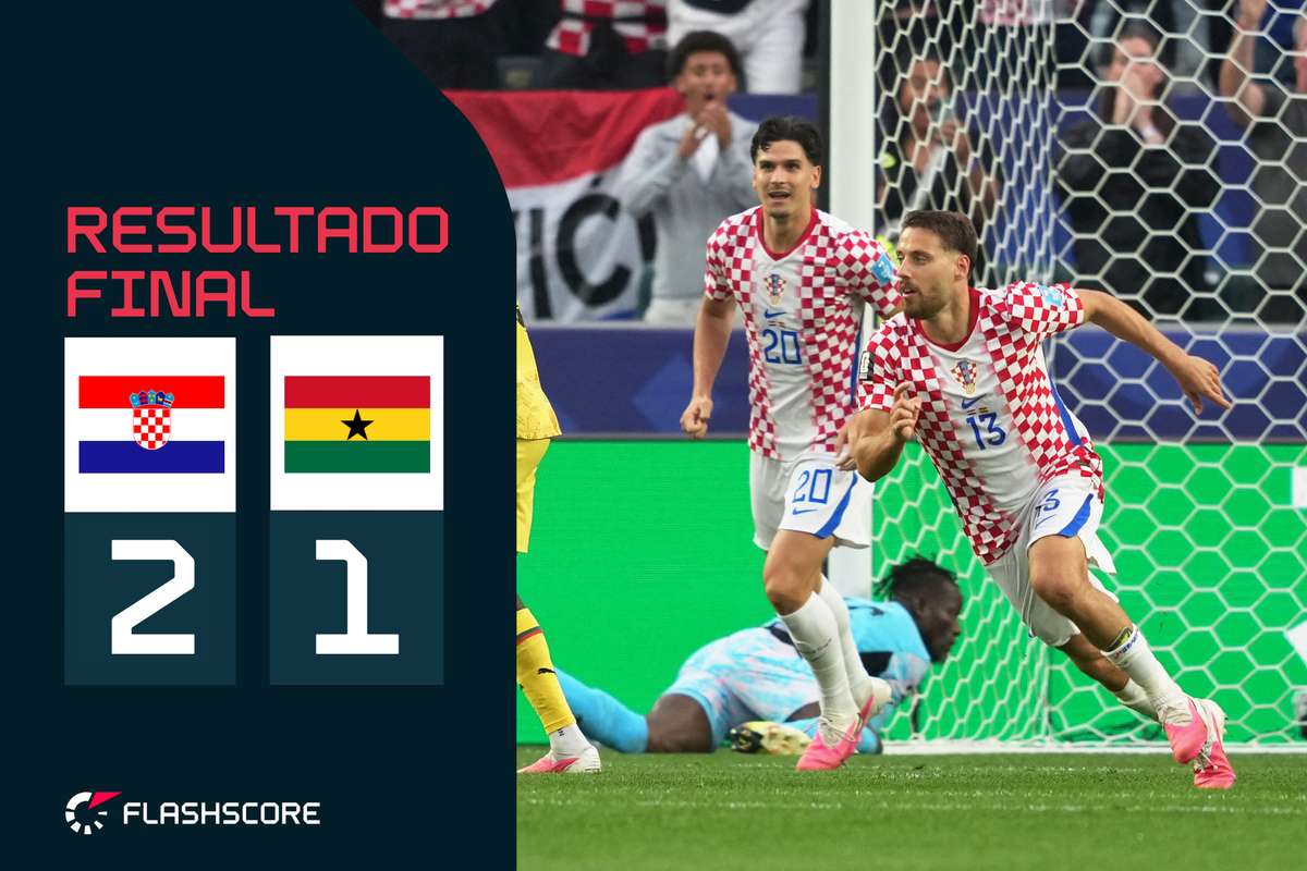 Mundial-2026: Croácia rouba segundo lugar ao Gana de Carlos Queiroz (2-1)
