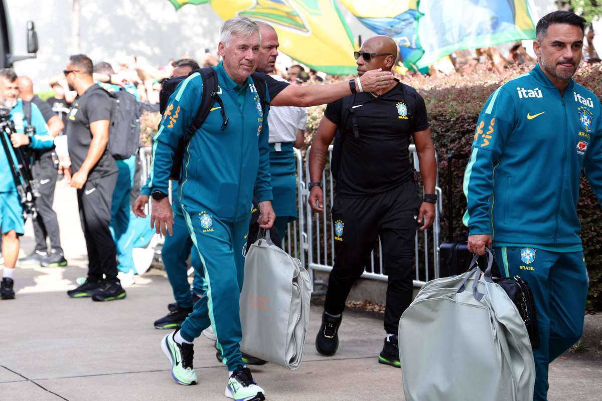 Ancelotti want Brazil 'to handle the pressure' ahead of Japan clash