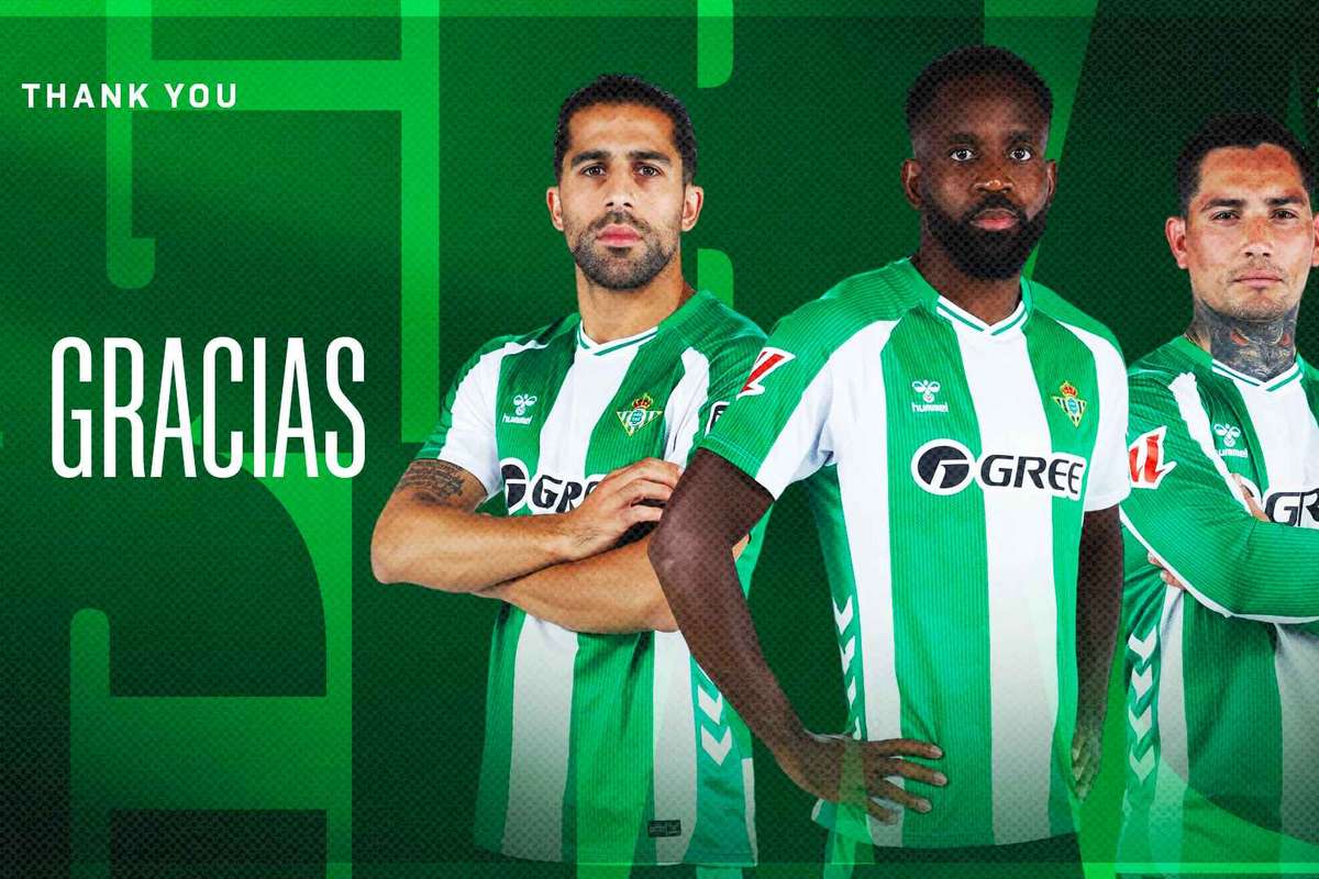 El Betis despide a los jugadores de tres en tres