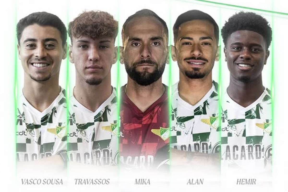 Oficial: Moreirense confirma saídas de Mika, Vasco Sousa e Luís Hemir