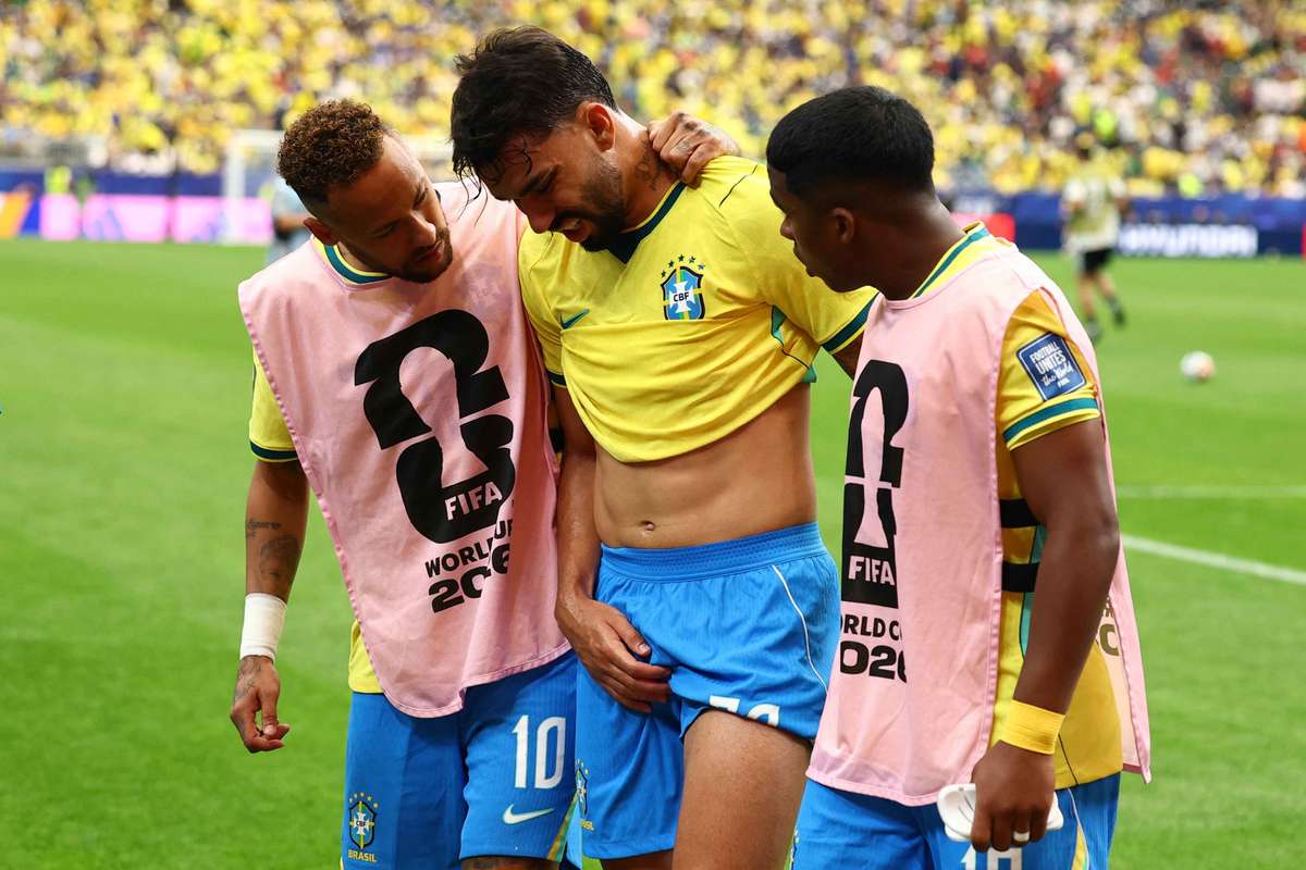 Lucas Paquetá tiene una lesión en el muslo izquierdo y es duda para medirse a Noruega