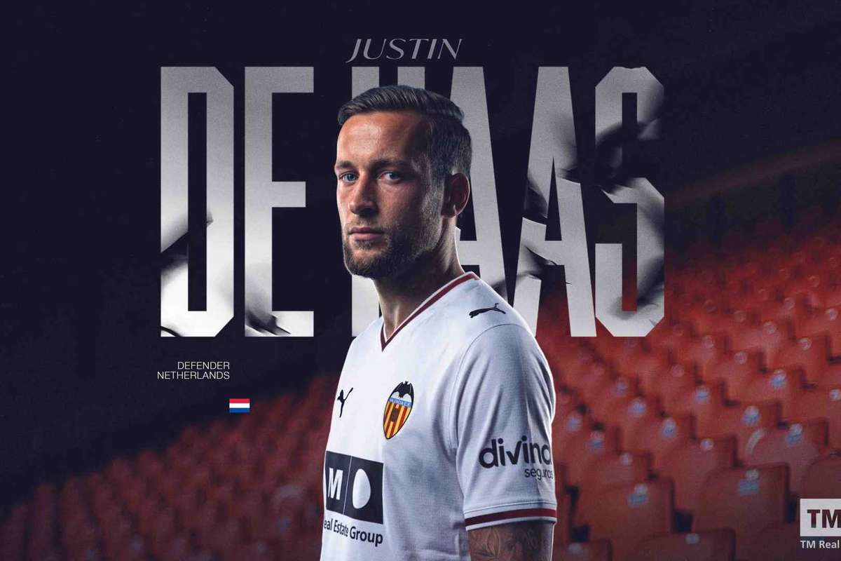 El Valencia se refuerza con el acento neerlandés de Justin de Haas