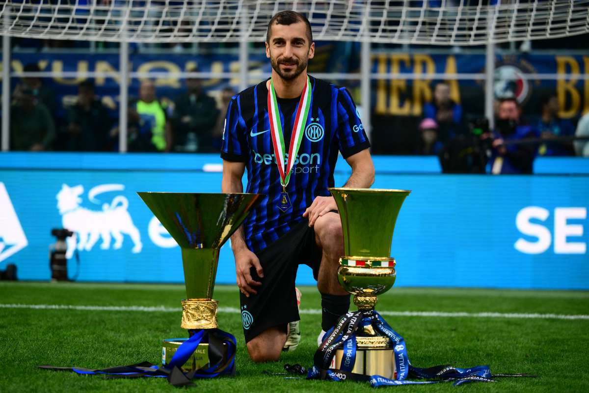 El armenio Mkhitaryan, de 37 años, amplía su contrato con el Inter de Milán