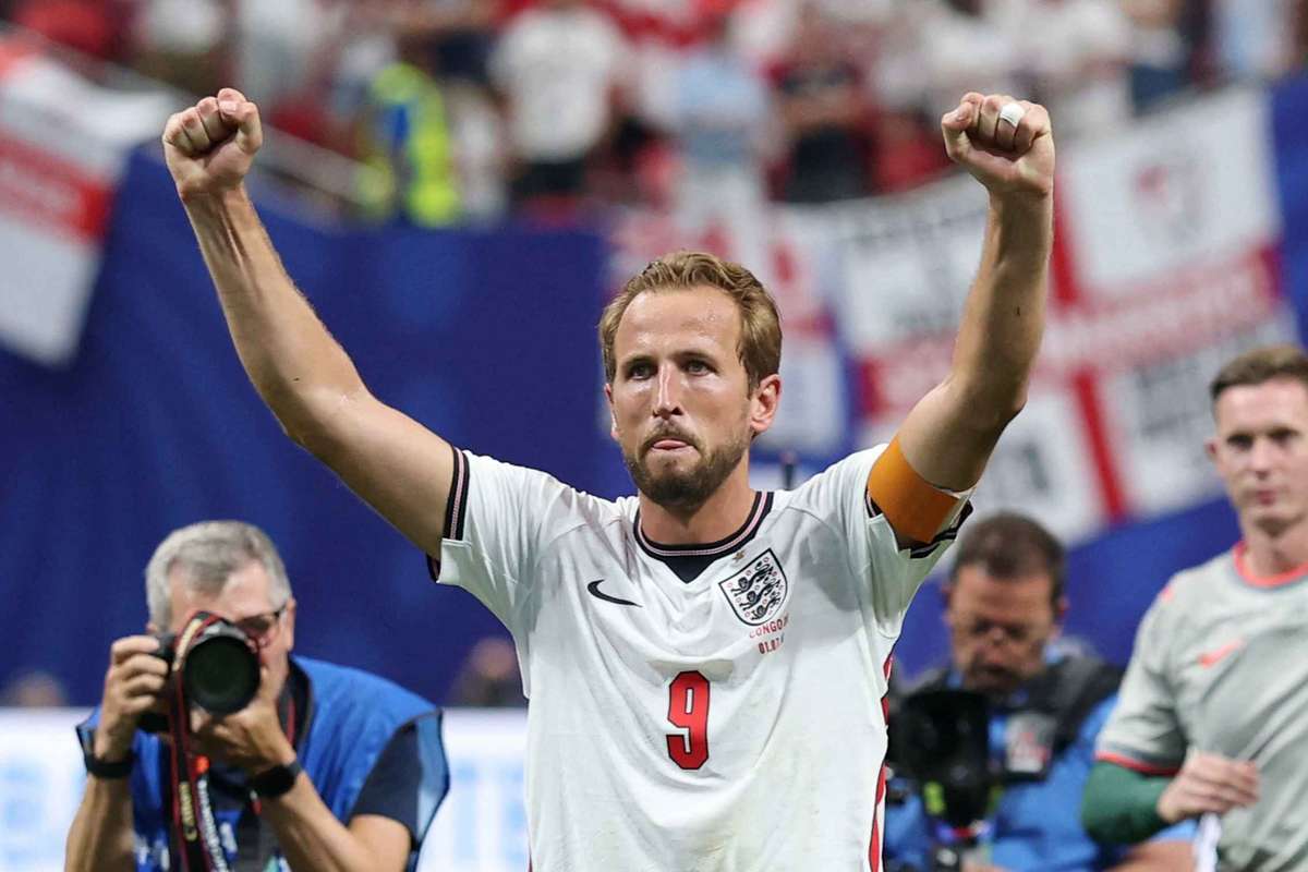 Le buteur anglais Harry Kane savoure son "moment de gloire"