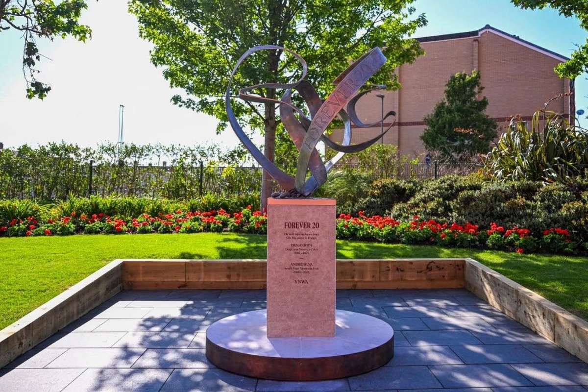 Liverpool assinala um ano da morte de Diogo Jota com homenagens e memorial permanente