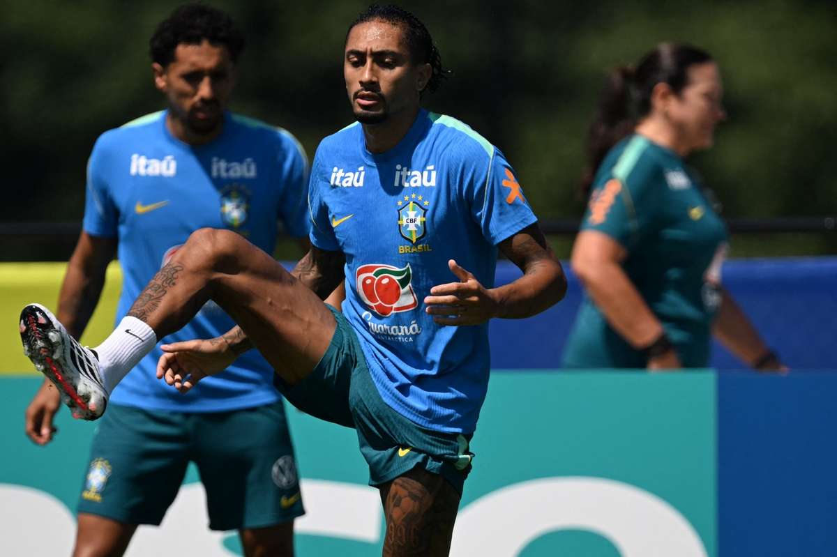 Mundial-2026: Raphinha treina com o Brasil e aponta à Noruega