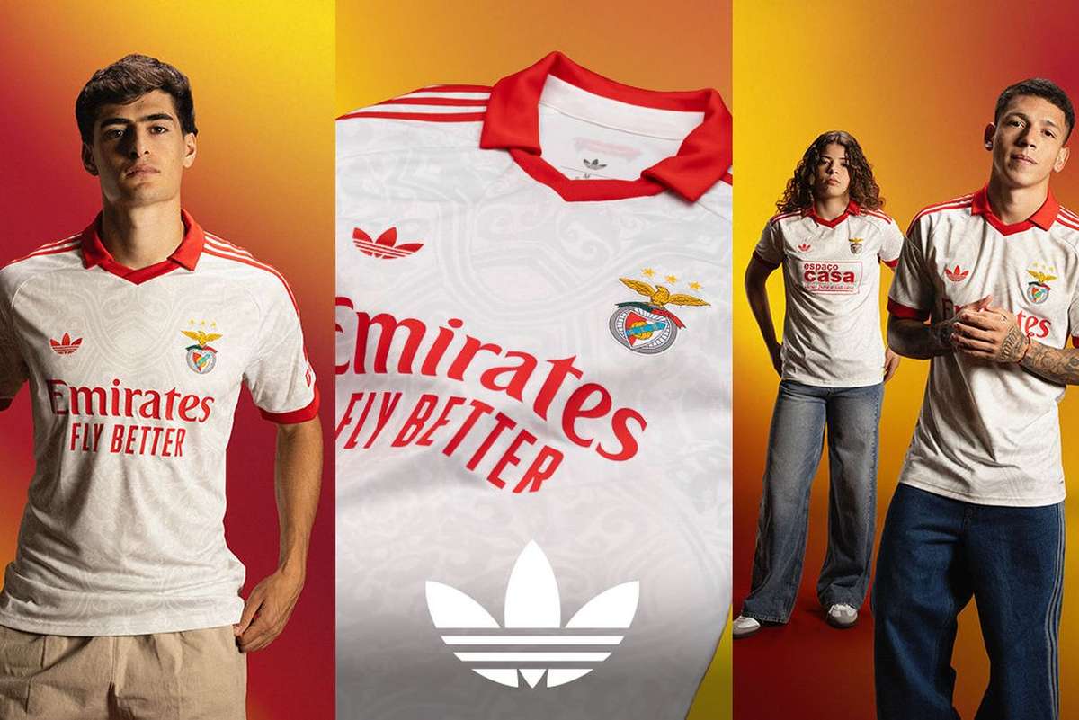 Benfica apresenta camisola alternativa para 2026/2027