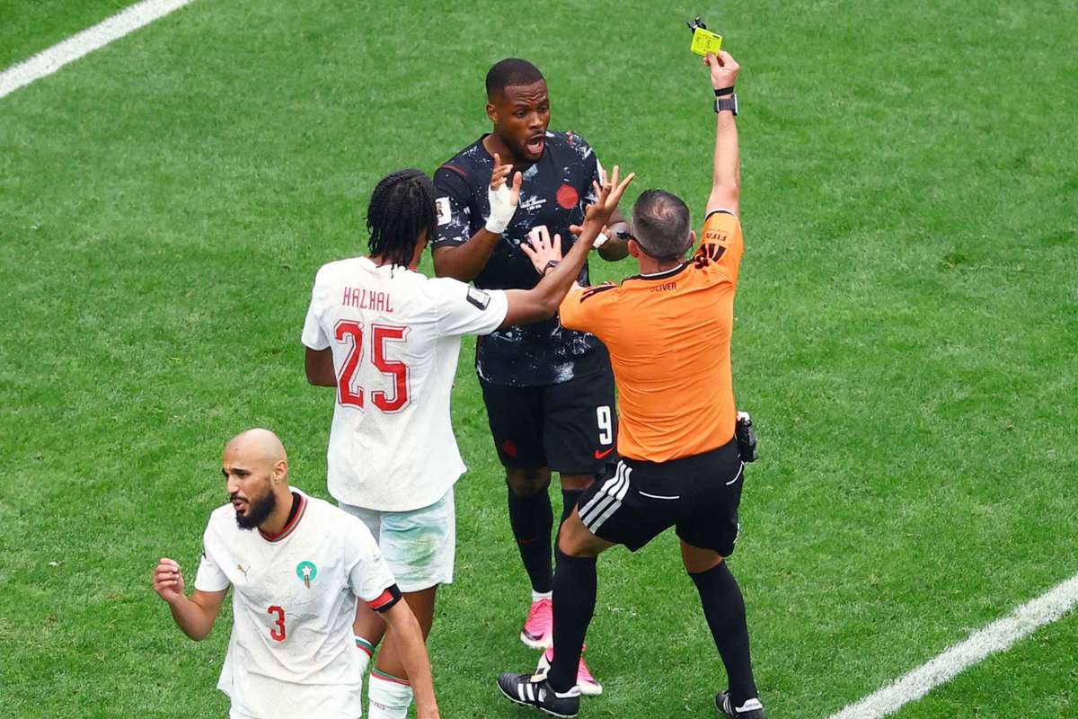 Número do Jogo: 8 cartões marcam duelo intenso entre Canadá e Marrocos na Copa do Mundo
