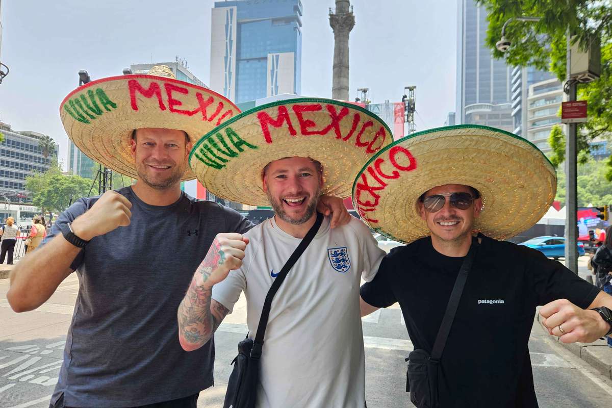 How England fans in Mexico City are feeling ahead of a daunting World Cup clash