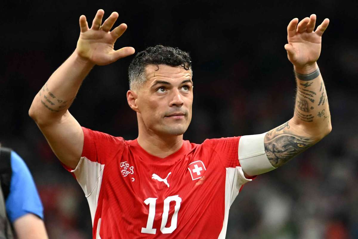 Resilient Switzerland captain Xhaka born to lead on World Cup stage