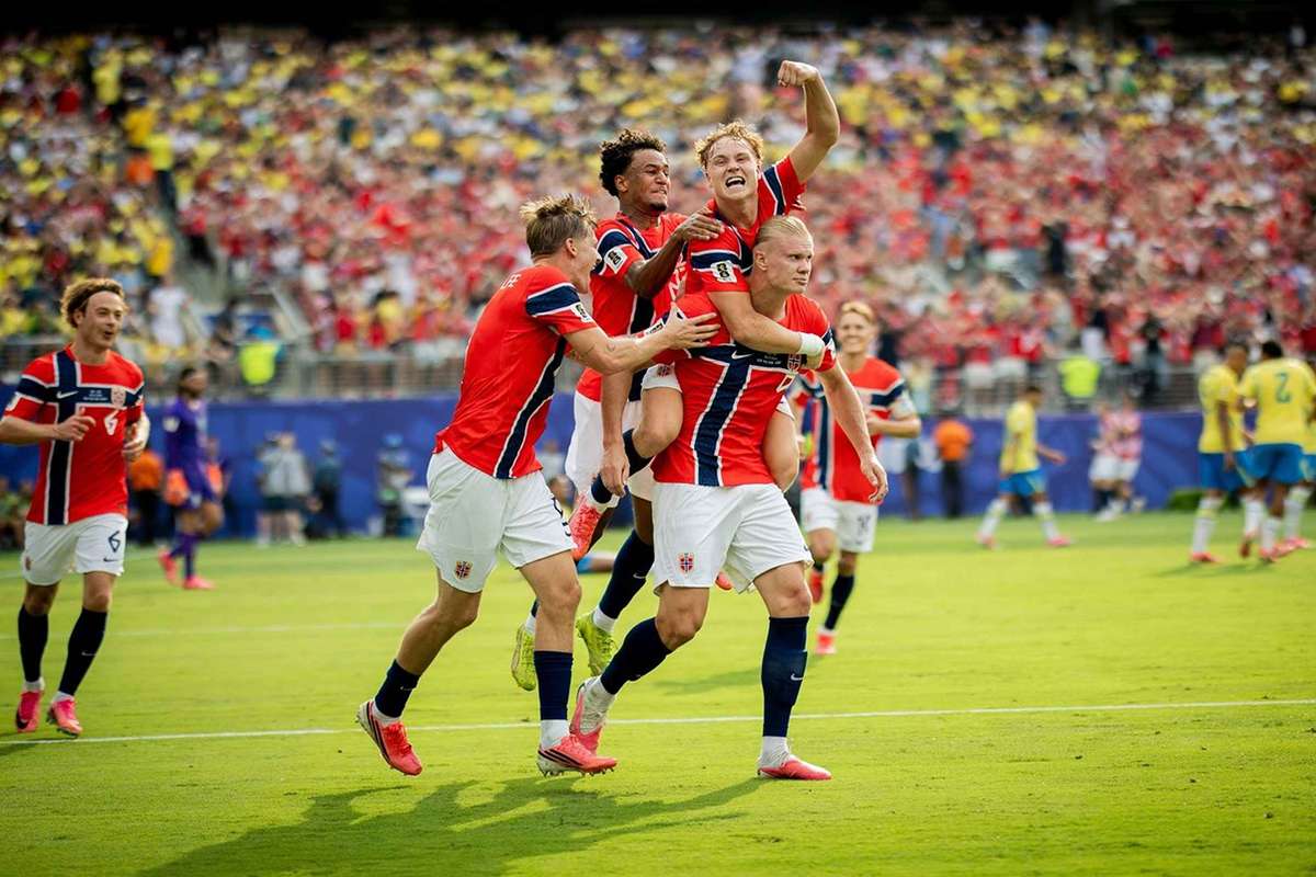 Haaland double sees Norway stun Brazil and reach World Cup quarters for first time