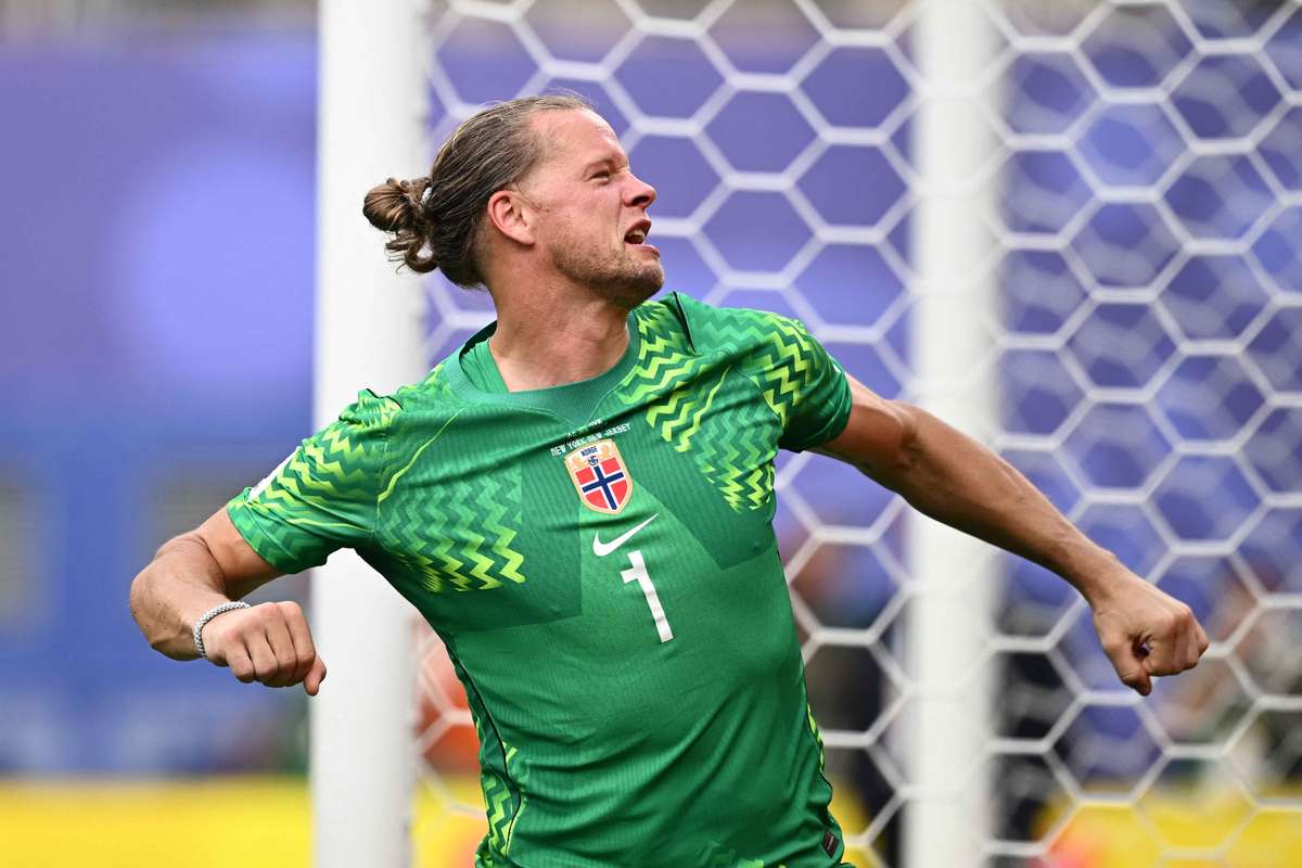 Orjan Nyland believes penalty save inspired Norway side in victory over Brazil