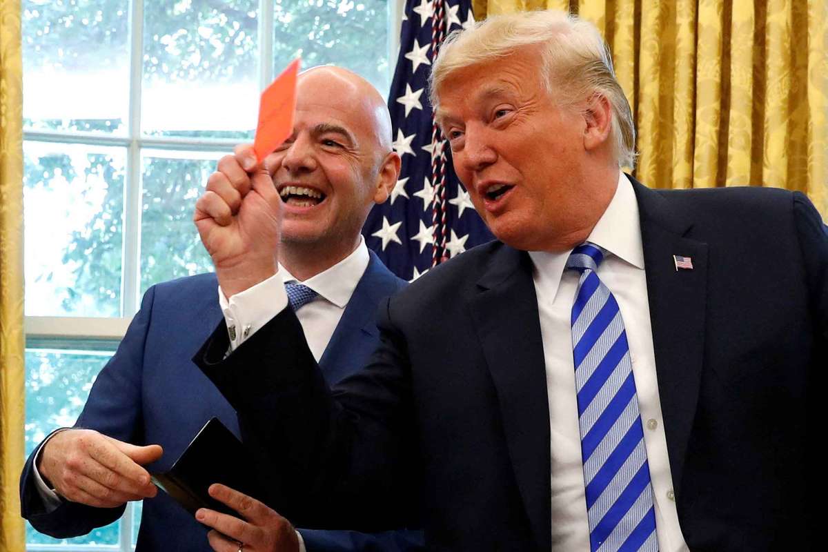 Trump confirma haber pedido a la FIFA que reconsiderara la tarjeta roja de Balogun
