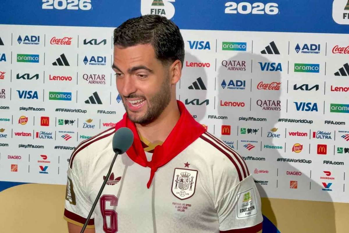 Le buteur décisif Merino : "Un immense soulagement, très reconnaissant envers De la Fuente"
