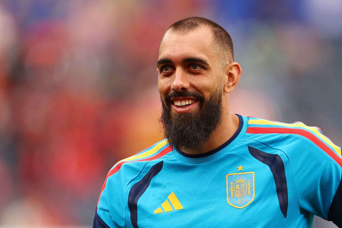 Borja Iglesias, el último y testimonial debutante de España en un Mundial