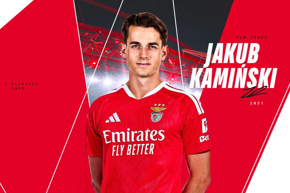 Oficial: Jakub Kamiński é jogador do Benfica até 2031
