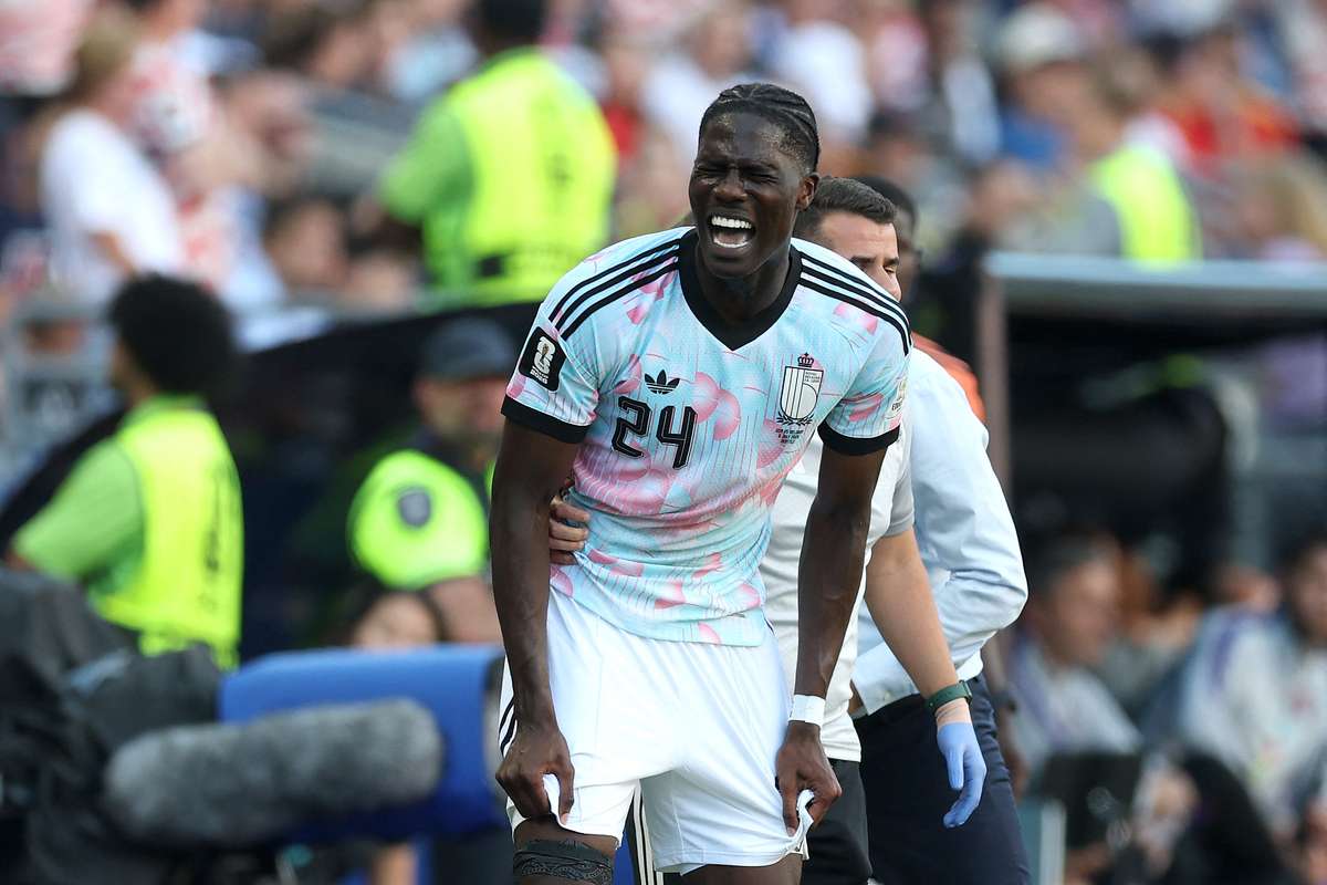 El belga Onana sufre una rotura de ligamento cruzado y se pierde lo que queda de Mundial
