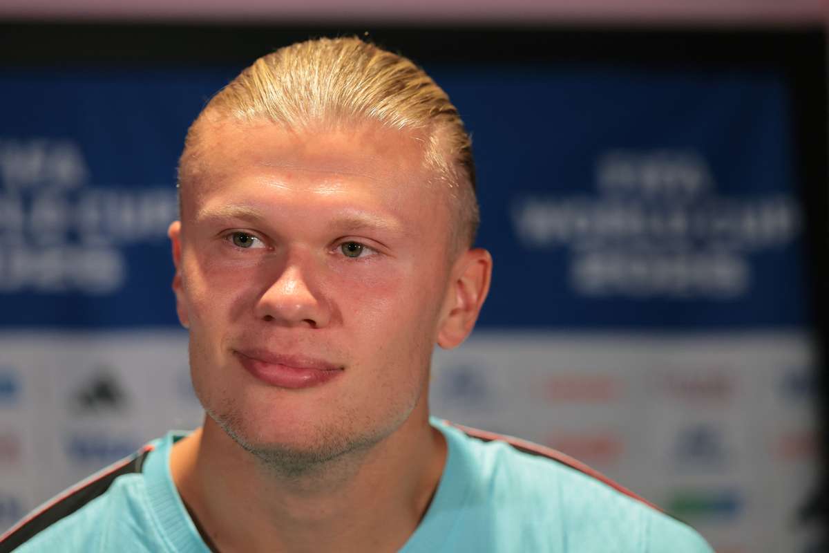 "C'est vraiment spécial d'affronter l'Angleterre", reconnaît Erling Haaland