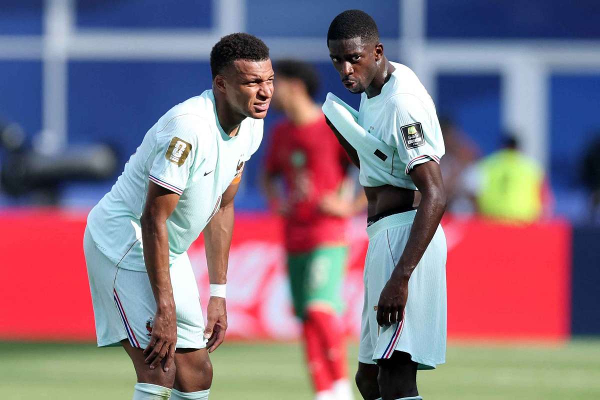 Dobradinha Mbappé-Dembélé comanda classificação francesa; veja notas contra Marrocos